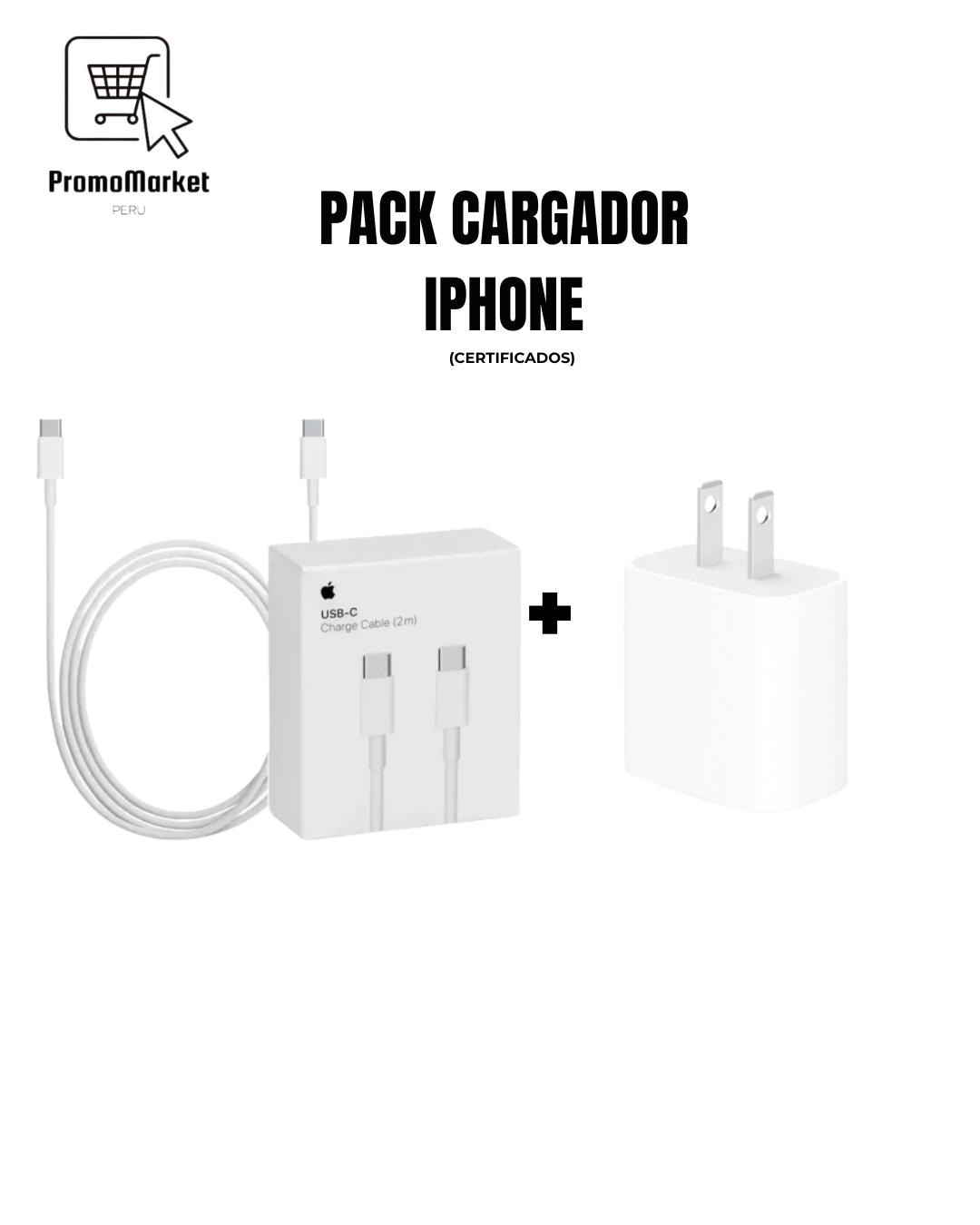 PACK CARGADOR IPHONE